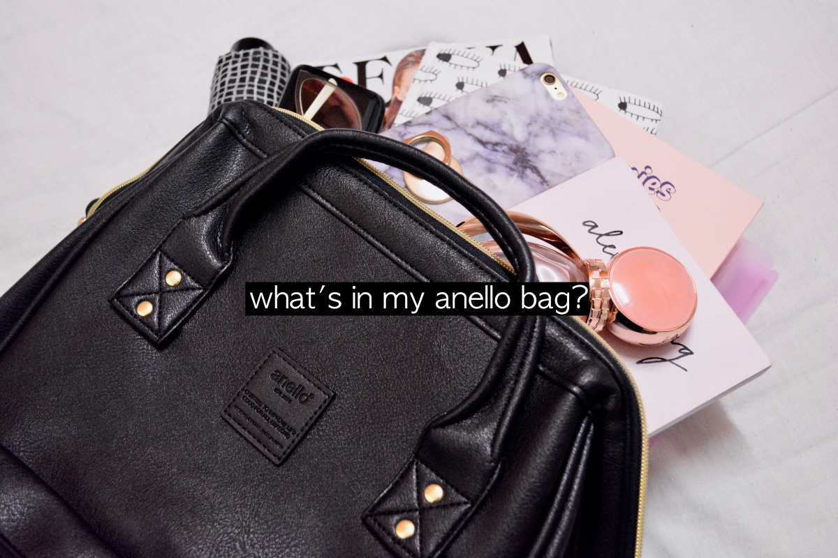 What's in my Anello Bag? – Faebulous Story